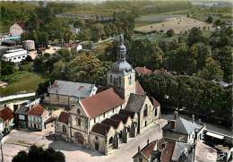 Delcampe - Marne-gd Format Div-ref M424-fismes - Vue Aerienne - L Eglise   - Carte Bon Etat - - Fismes