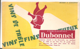 Buvard Dubonnet Vins De Table, Vins Fins Etablisements Dubonnet - Schnaps & Bier