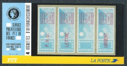 FRANCIA LIBRETTO VIGNETTES D'AFFRANCHISSEMENT MNH ** - GBF - 1988 Type « Comète »