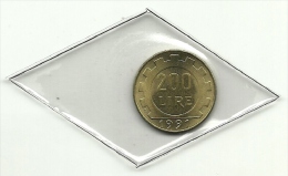 1991 - Italia 200 Lire - Fdc         ---- - 200 Liras