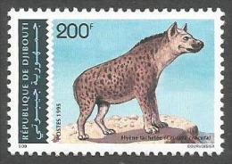 Djibouti 1993 Hyene Hyena Yvert 719CB Michel 614 Neuf Mint MNH - Game