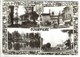 CPSM COURPIERE (Puy De Dome) - 4 Vues - Courpiere