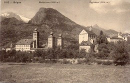 - SUISSE. - BRIGUE. - Riederhorn (2238 M.) - Eggishorn (2934 M.) - - Brigue-Glis 