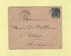 Convoyeur Tonneins A Penne - 22 Juin 1896 - Type Sage - Spoorwegpost