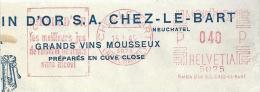 Freistempel  "Raisain D'Or SA, Chez-le-Bart"               1945 - Postage Meters