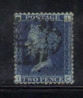 W348 - GRAN BRETAGNA 1858 , 2 Penny N. 27 Tavola 15 . Usato - Oblitérés
