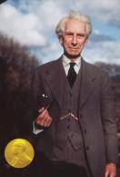 Postcard  Nobel Prize 1950 - Literature - Bertrand Russell/Great Britain - Size: 15x10 Cm. Aprox. - Nobel Prize Laureates