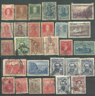 Divers Timbres De L'Argentine Oblitérer - Used Stamps