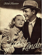 "Illustrierter Film-Kurier"  "Glückskinder" Mit Lilian Harvey , Willy Fritsch  -  Filmprogramm Nr. 2528 Von Ca. 1936 - Magazines