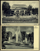 2 X Bad Salzuflen  -  Leuchtfontäne Und Kurhaus  -  Ansichtskarten Ca.1933 / 1937    (3892) - Bad Salzuflen