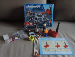 Playmobil En Boite N°4825 - Kit D´équipements Supplémentaires De Pompiers Sapeur Pompier En Boite Et Notice - Playmobil