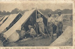 CHAMPAGNE ARDENNE - 51 - MARNE - CAMP DE CERCOTTE - Soldats Indiens Devant Leur Tente - Champigny