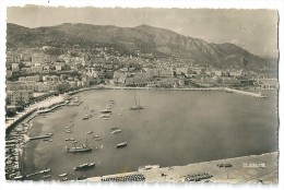 Cpsm:  PRINCIPAUTE DE MONACO Vue Panoramique Sur La Condamine Et MONTE CARLO (Vue Aérienne)   1956  N° 99.138.83. - La Condamine