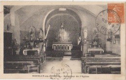 CPA 03 NEUILLY EN DONJON Intérieur De L'Eglise 1931 - Sin Clasificación