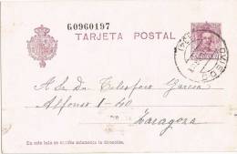 Entero Postal OVIEDO 1926. Alfonso XIII Vaquer - 1850-1931