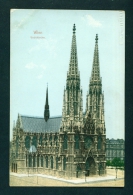 AUSTRIA  -  Vienna  Votivkirche  Vintage Postcard Unused As Scan - Iglesias