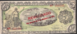 MEXICO   PS702A   5    PESOS    1914     UNC. ! - Mexique