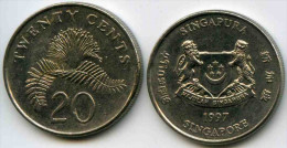 Singapour Singapore 20 Cents 1997 KM 101 - Singapour