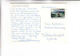 ISLAND, 1971, Michel 451, Einzelfrankatur Nach Deutschland - Storia Postale