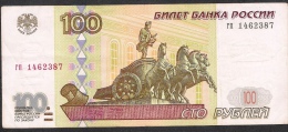 RUSSIA  P270a   100   RUBLES    1997     VF     Original ,  NO Microprinted Date ! - Russie