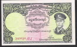 MYANMAR BURMA  P46   1  KYAT   1956   UNC.  2 P.h. ! - Myanmar