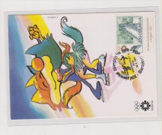 YUGOSLAVIA 1984 OLYMPIC GAMES 1984 SARAJEVO  MAXIMUM CARD - Cartes-maximum