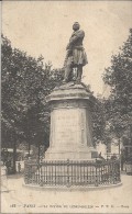 PARIS - 75 -  CPA DOS SIMPLE De La Statue De Ledru-Rollin    - ENCH11  - - Statuen