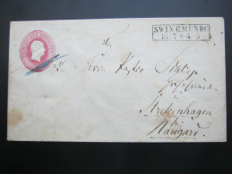 Brief Aus SWINEMÜNDE  ,   Siegel  Mit Schriftzug  USEDOM - Postal  Stationery