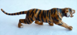 Figurine STARLUX  - ANIMAUX - TIGRE 1743 ZOO Pas Clairet Elastolin Ougen Jim Cyrnos - Starlux