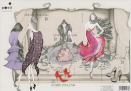 (SS066) FINLAND, 2009 (Fashion). Complete Set (miniature Sheet). Mi ## 1970-1974. Used - Used Stamps