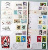 50 FDC/1er JOUR - COMMUNAUTE FRANCAISE - Collections