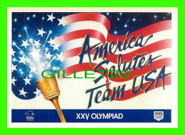 OLYMPIC GAMES - XXV OLYMPIAD BARCELONA IN 1992 - AMERICA SALUTES TEAM USA - - Jeux Olympiques