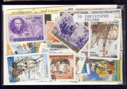 Christophe Colomb - 50 Timbres Differents - Tous Pays - Cristóbal Colón