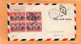 United States 1931 Cover - 1c. 1918-1940 Lettres