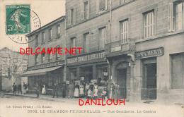 42 // LE CHAMBON FEUGEROLLES    Rue Gambetta , Le Casino   ANIMEE - Le Chambon Feugerolles