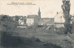 63 // MANZAT   Le Bourg, Le Bureau De Poste, Vue Prise De La Route De Riom - Manzat