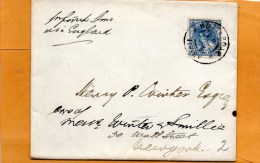 Netherlands 1904 Cover Mailed To USA - Brieven En Documenten