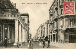 Egypte ALEXANDRIA Alexandrie Attarino Street Animation ..- G - Alexandria