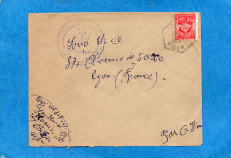 MARCOPHILIE-lettre-F.M -NIGER -cad Hexagona-lDIRKOU-+Cachet Bataillon 1957 Pour Françe - Stamp FM N°12 - Brieven En Documenten