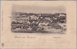 AK DE NS Pyrmont 1899-08-07 Pyrmont Totalansicht - Bad Pyrmont