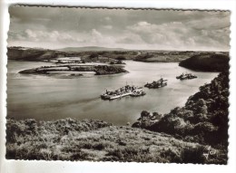 CPSM MILITAIRE LANDEVENNEC (Finistère) - L'Aulne à Térénez, L'escadre De Réserve Devant La Presqu'île De Térénez - Landévennec