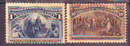 USA - COLUMBUS - **MNH 10c - 2c MLH - 1892 - Christoph Kolumbus