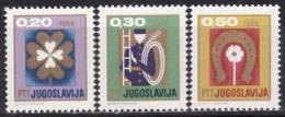 B1750 - Yougoslavie 1968 - Yv.no.1208-10 Neufs** - Unused Stamps