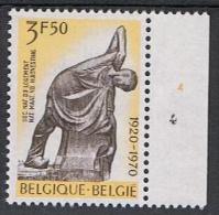 Belgie OCB 1554 (**) Met Plaatnummer 4. - 1961-1970