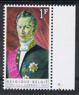 Belgie OCB 1351 (**) Met Plaatnummer 4. - 1961-1970