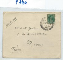 INDE  LOT DE 3 LETTRES - PERIODE ANGLAISE - 1939/1940 POUR LA FRANCE - Altri & Non Classificati