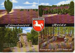 Lüneburger Heide - Mehrbildkarte 27 - Lüneburger Heide