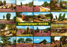 Lüneburger Heide - Mehrbildkarte 68 - Lüneburger Heide