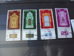 ISRAEL TIMBRE ISSU COLLECTION YVERT N°499.502 - Usados (con Tab)