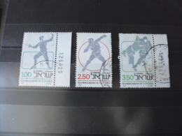 ISRAEL TIMBRE ISSU COLLECTION YVERT N°642.644 - Usados (sin Tab)